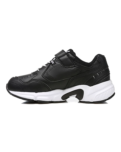 FILA Range KD Black Kids Velcro Shoes (IN-33461)-Black-4.5-1