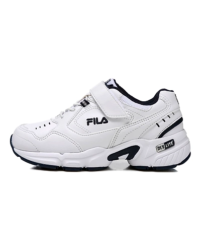 FILA Range KD White Kids Velcro Shoes (IN-37248)-IN-37248-2-5