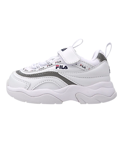 FILA Ray Tapey Tape TD White Infant Sneakers (IN-47486)-IN-47486-2-5