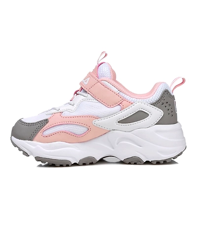 FILA Ray Tracer KD Gray Kids Sneakers (IN-22030)-Grey-3.5-1