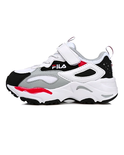 FILA Ray Tracer KD White Kids Sneakers (IN-95386)-IN-95386-2-5