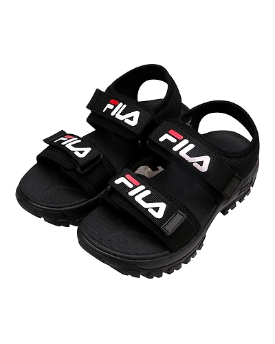 FILA Ray Tracer SD Black Kids Sandals (IN-49998)-Black-4-2