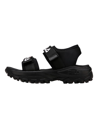 FILA Ray Tracer SD Black Kids Sandals (IN-49998)-IN-49998-5-5