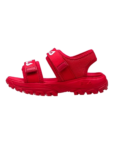 FILA Ray Tracer SD Red Kids Sandals (IN-62624)-Red-6-1