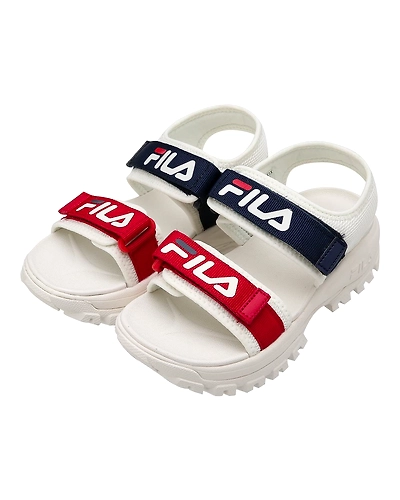 FILA Ray Tracer SD White Kids Sandals (IN-38835)-White-2.5-2