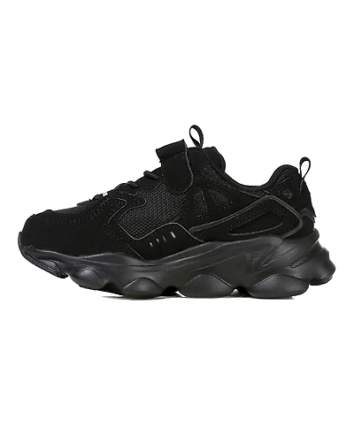 FILA Skipper KD Black Kids Sneakers (IN-67207)-Black-6-1