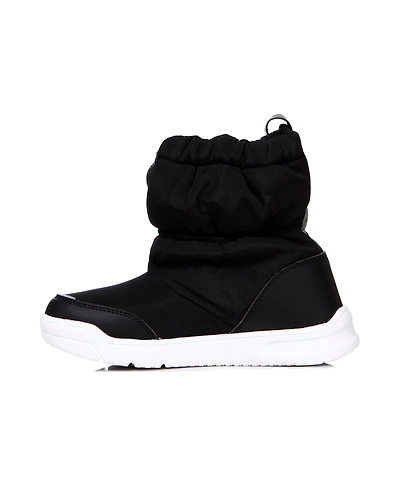 FILA Snow Pudding Slip-On KD Black Kids Winter Shoes (IN-26793)-Black-3.5-1