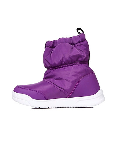 FILA Snow Pudding Slip-On KD Purple Kids Winter Shoes (IN-95996)-Purple-4-1