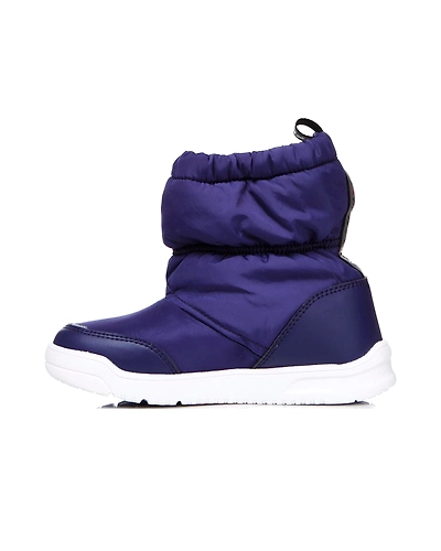 FILA Snow Pudding Slip-On TD Navy Infant Winter Shoes (IN-15613)-Navy-4.5-1