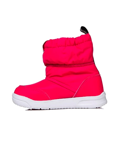 FILA Snow Pudding Slip-On TD Pink Infant Winter Shoes (IN-93099)-Pink-3-1