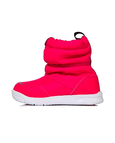 FILA Snow Pudding Slip-On TD Pink Infant Winter Shoes (IN-93099)-IN-93099-4
