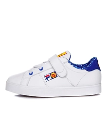 FILA X Chupa Chups Court Deluxe KD Blue Kids Velcro Shoes (IN-76941)