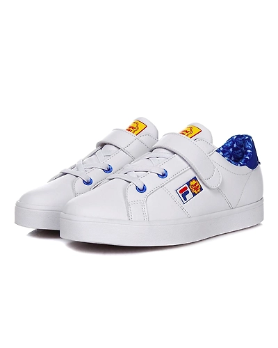 FILA X Chupa Chups Court Deluxe KD Blue Kids Velcro Shoes (IN-76941)-Blue-4-2