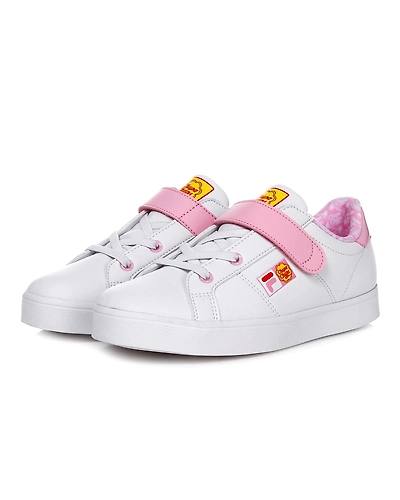 FILA X Chupa Chups Court Deluxe KD Pink Kids Velcro Shoes (IN-91183)-Pink-4.5-2