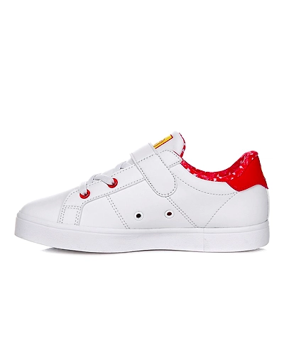 FILA X Chupa Chups Court Deluxe KD Red Kids Velcro Shoes (IN-57456)-Red-3-1
