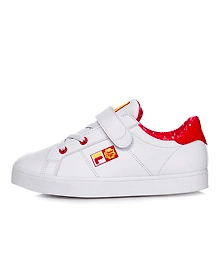FILA X Chupa Chups Court Deluxe KD Red Kids Velcro Shoes (IN-57456)