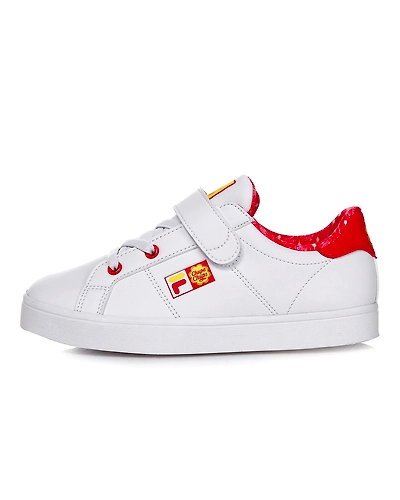FILA X Chupa Chups Court Deluxe KD Red Kids Velcro Shoes (IN-57456)-IN-57456-5