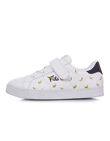 FILA X Chupa Chups Court Deluxe KD White Kids Velcro Shoes (IN-45503)