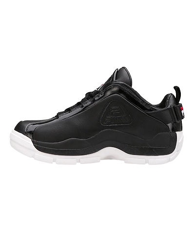 FILA 96 Low Black Mens Basketball Shoes (IN-25728)-7-Black-1