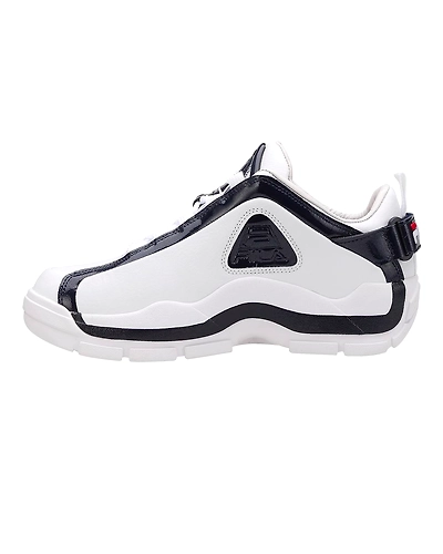 FILA 96 Low White Mens Basketball Shoes (IN-53770)-White-5-1