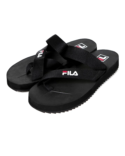 FILA Buster Black Mens Sandals (IN-37172)-IN-37172-8-5