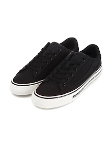 FILA Center Court B Black Mens Canvas Shoes (IN-73595)