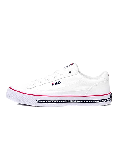 FILA Center Court B White Mens Canvas Shoes (IN-13871)-7-White-1