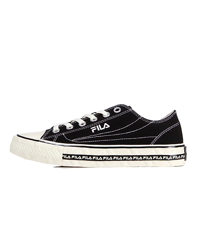 FILA Center Court S Black Mens Canvas Shoes (IN-82330)-IN-82330-9