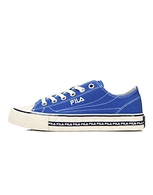 FILA Center Court S Blue Mens Canvas Shoes (IN-61855)