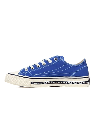 FILA Center Court S Blue Mens Canvas Shoes (IN-61855)-Blue-8-1