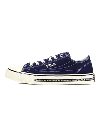 FILA Center Court S Navy Mens Canvas Shoes (IN-67456)-IN-67456-10-5