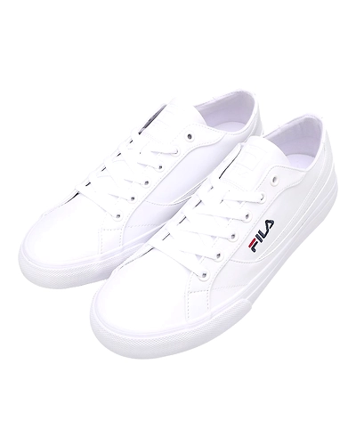 FILA Center court White Mens Canvas Shoes (IN-40552)-7-White-2