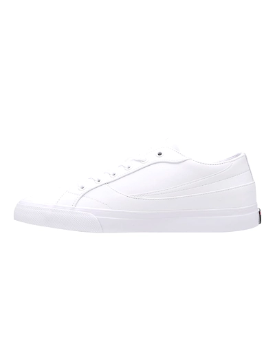 FILA Center court White Mens Canvas Shoes (IN-40552)-10.5-White-1