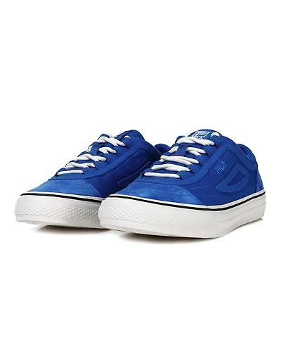 FILA Classic Boarder Blue Mens Canvas Shoes (IN-44803)-5.5-Blue-2