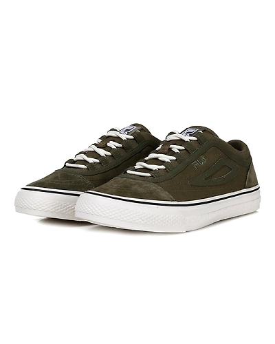 FILA Classic Boarder Olive Mens Canvas Shoes (IN-96309)-9.5-2
