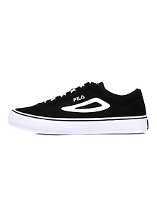 FILA Classic Boarder Point Black Mens Canvas Shoes (IN-48282)