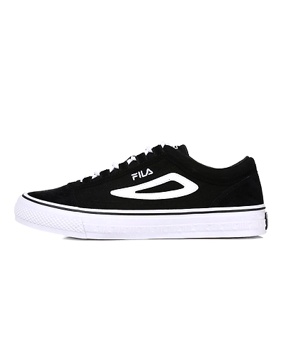 FILA Classic Boarder Point Black Mens Canvas Shoes (IN-48282)-IN-48282-6-5