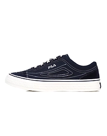 FILA Classic Boarder Stitch Navy Mens Canvas Shoes (IN-62260)