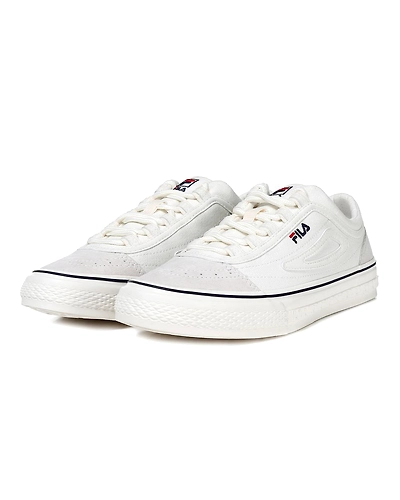 FILA Classic Boarder White Mens Canvas Shoes (IN-29763)-7-White-2
