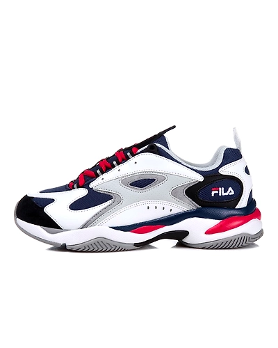 FILA Bobby Asorus 99 White Womens Sneakers (IN-12198)-5.5-White-1