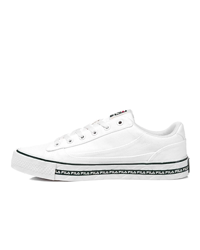 FILA Center Court B White Womens Canvas Shoes (IN-93842)-6-White-2