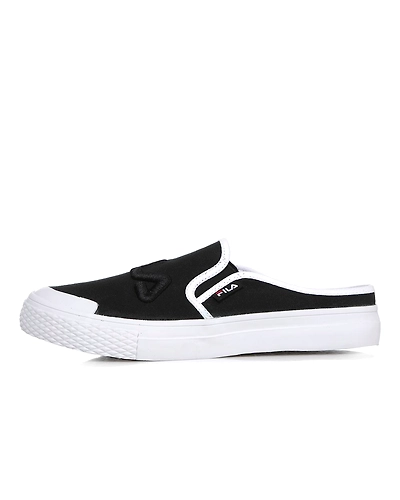 FILA Classic Kicks B Black Womens Mule (IN-73366)-IN-73366-6
