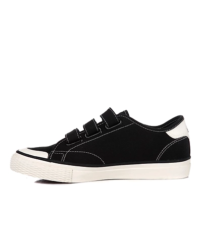 FILA Classic Kicks B VC Black Womens Velcro Shoes (IN-61332)-Black-2.5-1