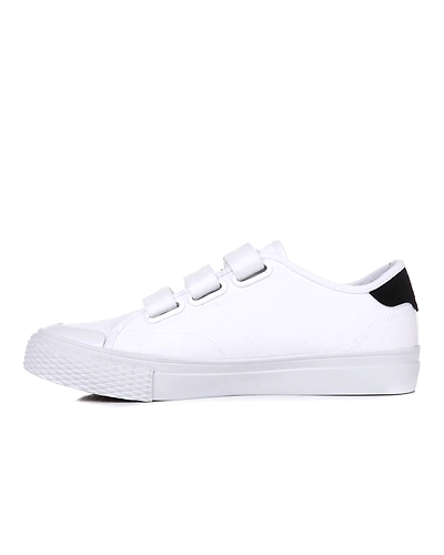 FILA Classic Kicks B VC White Womens Velcro Shoes (IN-39088)-3.5-White-1