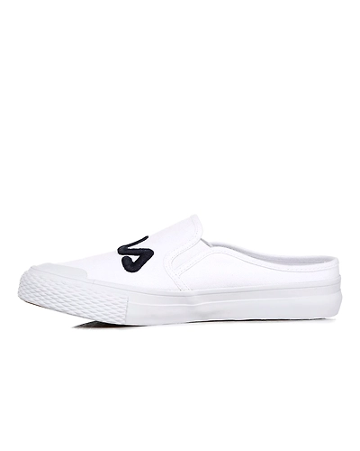 FILA Classic Kicks B White Womens Mule (IN-43054)-3.5-White-1