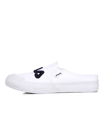 FILA Classic Kicks B White Womens Mule (IN-73251)-IN-73251-3-5
