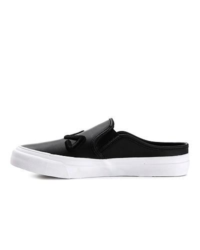 FILA Classic Kicks Black Womens Mule (IN-95874)-3.5-Black-1