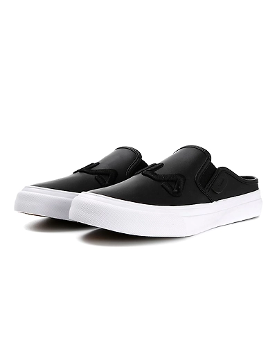 FILA Classic Kicks Black Womens Mule (IN-95874)-4-Black-2