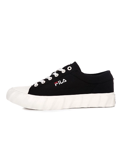 FILA Classic Kicks G Black Womens Canvas Shoes (IN-70561)-IN-70561-6