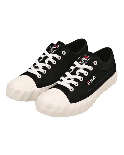 FILA Classic Kicks G Black Womens Canvas Shoes (IN-82948)-3.5-Black-2